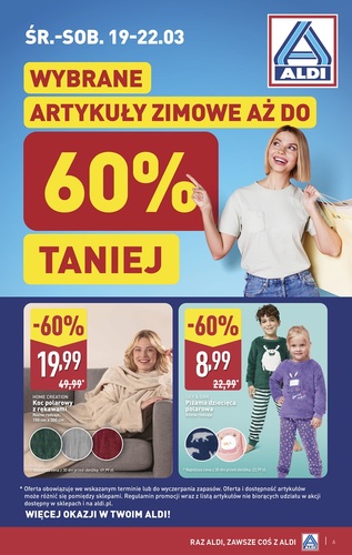 Aldi żegna się z zimą i obniża ceny o 60%!